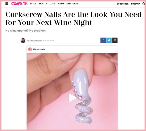 Cosmopolitan: No wine Opener? No Problem!