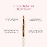 NAIL ART BRUSH - 3D ART