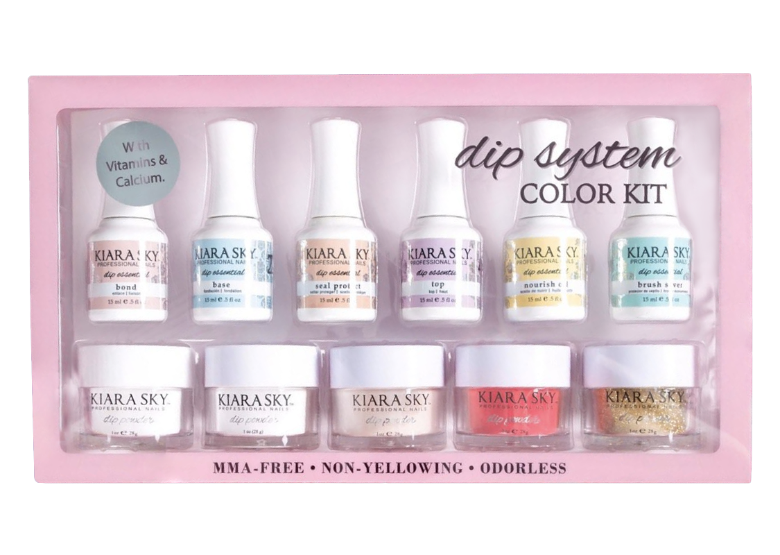 Dip Powder Color Kit Kiara Sky Nails México Dip Powder, Gel Polish